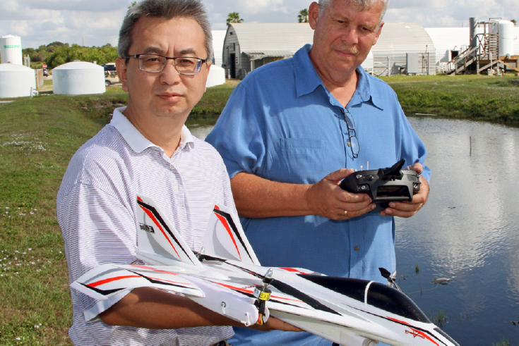 Hybrid Aerial Underwater Robotic System